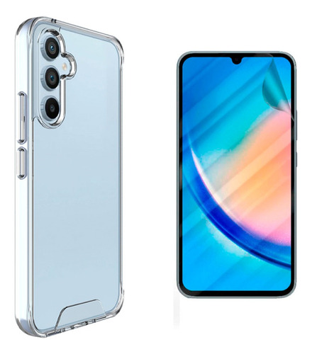 Forro Rígido Space Para Samsung A54 5g + Protector Hidrogel