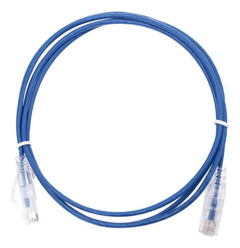 Cable De Parcheo Slim Utp Cat6  1.5 M Azul Diámetro Reducido
