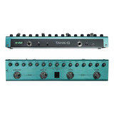 Pedalera Para Guitarra Tank-g Boss Zoom M-vave Cuvave, Color Verde Claro