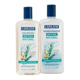 Set Purificante Capilatis - Shampoo + Acondiciondor Detox 