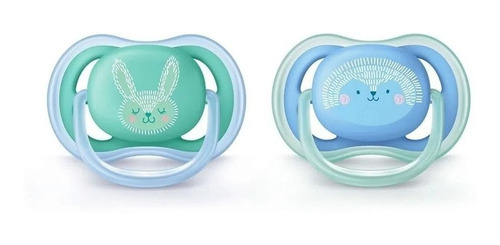 Set X2 Chupetes 6-18 Meses Ultra Air Avent Philips