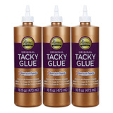 Aleenes Tacky Glue, 16 Fl Oz - Paquete De 3, Multi, 48