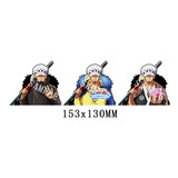 Sticker 3d Movimiento Anime One Piece Luffy Rafalgar