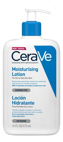 Cerave Loción Hidratante Para Piel Seca A Muy Seca, 473 Ml