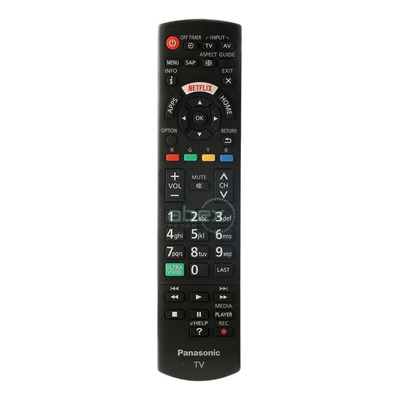 Controle Remoto Tv Panasonic Smart Netflix Lcd Led Original