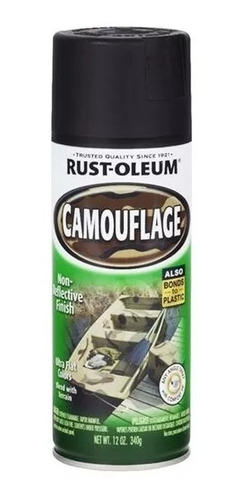 Pintura Aerosol Efecto Camuflado 340 G Camouflage Rust Oleum