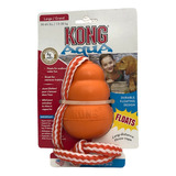 Kong Aqua Juguete Para Perro Flotante  Mediano Color Naranja