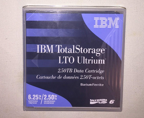 00v7590 Ibm Lto Ultrium 6 Tape Cartridge 