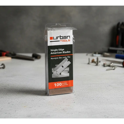 Navaja Industrial De Un Solo Filo 0.009 Urban Tools | Meses sin interés