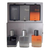 Set 3 Mini Homem 25ml Perfumes Masculino Natura