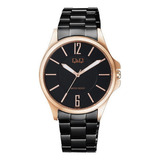 Reloj Para Hombre Q&q Q&q Q59a-005py Negro