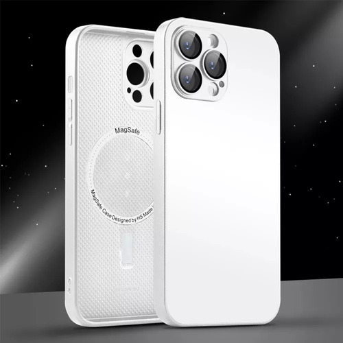 Capa Luxo Vidro Nano Glass Magsafe Para iPhone 11 Tds Modelo