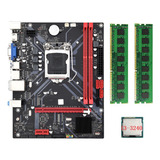 Placa Base De Escritorio B85m Vhl +cpu I3-3240 +2 Ddr3 1600