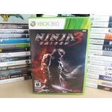 Jogo Ninja Gaiden 3 Xbox 360 Original Mídia Física Ntsc