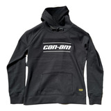 Hoodie Can-am Negra Para Dama