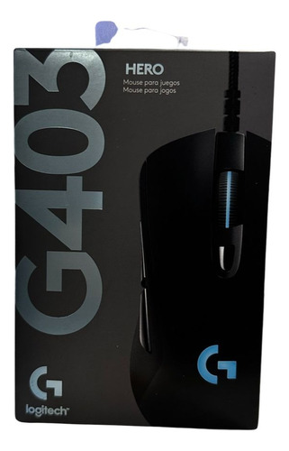 Mouse Para Jogo Logitech G  G Series Hero G403 Preto