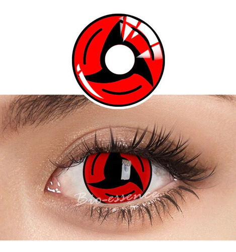 Lentes De Contacto Cosplay Naruto Sharingan Rinnegan