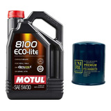 Kit Cambio Aceite Y Filtro Eco Nissan Lucino 1.6l