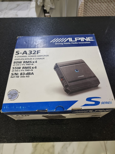 Potencia Alpine S-a32f Digital