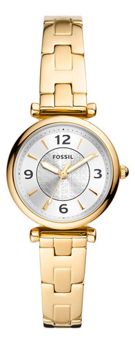 Relógio Fossil Feminino Carlie Dourado - Es5203/1dn