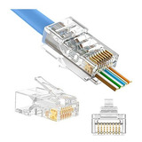 Conectores De Paso Vcelink Rj45 Cat5e Cat5 Cat5e Rj45