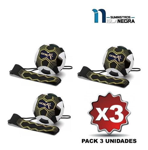 Pack 3 Cinturones Fútbol Goalpro Original Envío Gratis