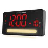 Hannlomax Hx-149cr Radio Reloj Despertador Con Pantalla Led 