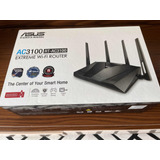 Roteador Wi-fi Gamer Asus Ac3100 (rt-ac3100)