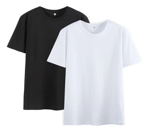 Playeras Hombre Básica Cuello Redondo Algodón Paquete 2 Pzs | MercadoLibre