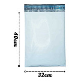 100 Envelope Plástico De Segurança P/ Envio 32x40 Com Bolha