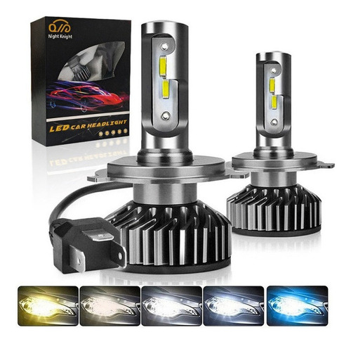 Kit De Faros Led Para Coche H4 H7 H8 H11 H1 9005 9006 Hb3