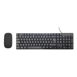 Combo Teclado Alambrico + Mouse Ultra Delgado Inalámbrico