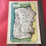 Antiguo Mapa Tarapacá Chile 1929 Iquique Pisagua Pampa Salit