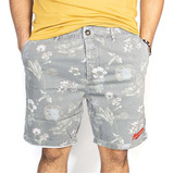 Bermuda Aeropostale Flores Roosevelt 011 Hombre Aero