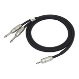 Kirlin Cable Y-362pr-06 6 Pies 3.5mm Stereo Plug A Dual 1/4 