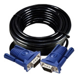 Cable Vga A Vga Macho Doble Filtro Monitor Led Pc 10 Metros.