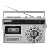 Hannlomax Grabadora De Casete De Radio Portatil Hx-601k Con 