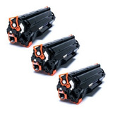 3 Toner Compatível Hp 285a 35a 36a P1606 P1102w M1132 M1212