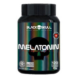 Melatonina Pote 120 Tabletes Sublingual - Black Skull