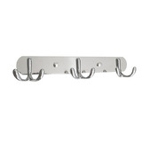 Percha Perchero Perchita Triple De Pared  Baño Cocina Acero