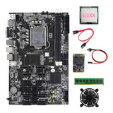 Placa Base B75 12 Pcie Eth+cpu G5xx+ddr3 4 Gb 1600 Mhz