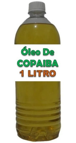 Copaíba Pura 1 Litro Apurada Do Jari - Original Cicatrizante