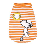 Roupa Para Cachorro Regata Pet Snoopy Arretado Amarelo G