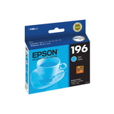 Cartucho Epson T196 Cyan Para Xp-401/411 7ml T196220-al /vc