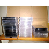 Lote 50 Cajas Para Cd's Usadas Simples + 5 Dobles + 5 Regalo