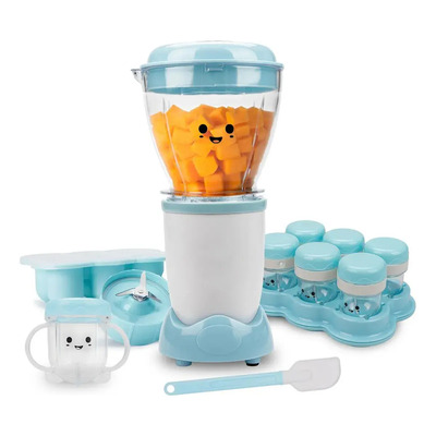 Gmdr Procesador De Alimentos Para Comida De Bebe Baby Set 16 Accesorios Licuadora Para Bebe Azul | Envío gratis
