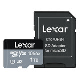 Adaptador Tarjeta Micro Sd Lexar 1tb Professional 1066x, U3,