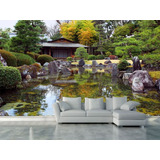Papel De Parede Painel Fotográfico Jardim Japones 4k N 010