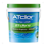 Gerador Cloro Balde 10kg Tripla Ação Atcllor P/ Piscina 3x1