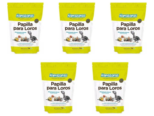 Papilla Para Loros Alamazonas 5kg 100% Mexicano Para Aves